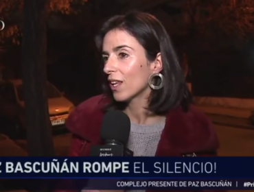 Paz Bascuñan habla en cámara sobre el caso Nicolás López: "Confió en la justicia" dijo la actriz