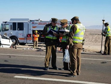 Cifra de fallecidos en accidentes de tránsito aumenta a 9 este fin de semana