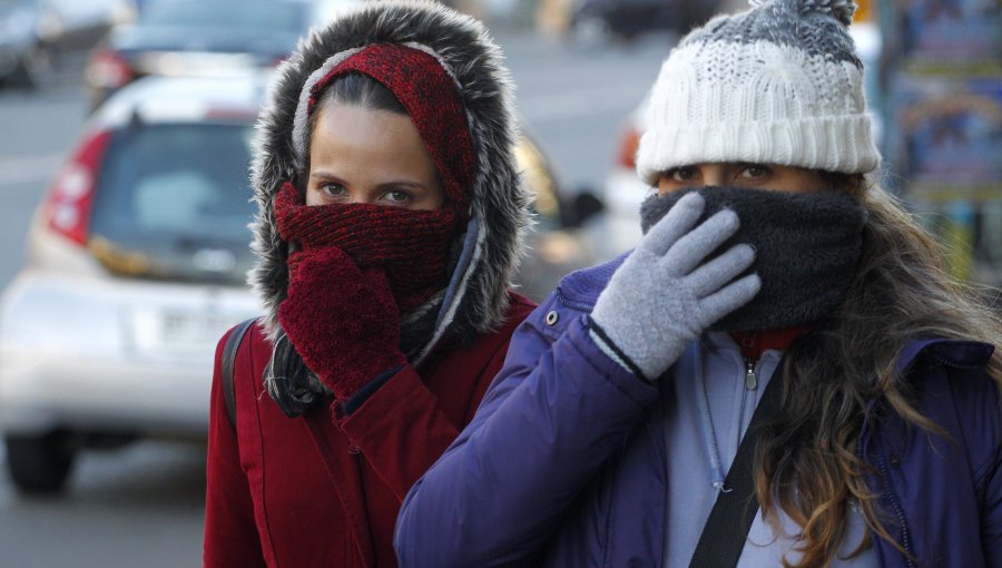 Frío amanecer en zona central del país: -3,4 en Lo Pinto, -2 y -1,9 en San Pablo y Quinta Normal