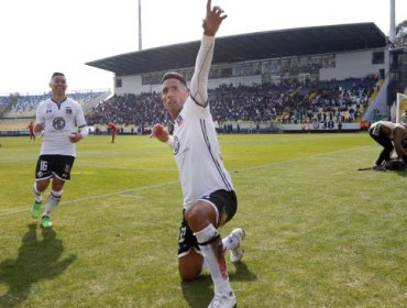 Lucas Barrios debutó con un gol en la victoria de Colo Colo ante Unión la Calera