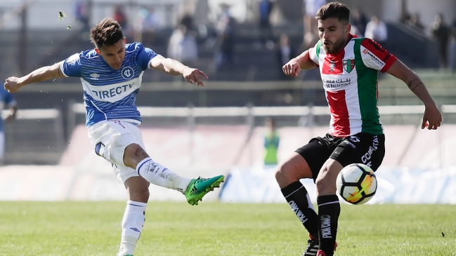La UC vino desde atrás para igualar ante Palestino y volver al liderato