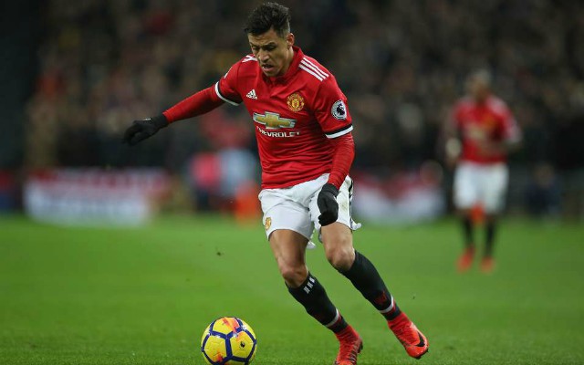 Alexis Sánchez jugó en dura derrota del United a manos del Liverpool por amistoso