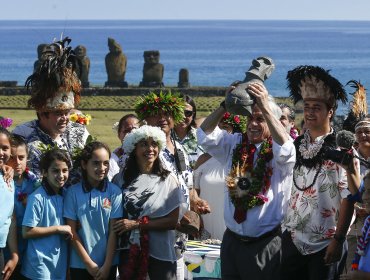 Presidente Piñera en Rapa Nui: Completa agenda cumple el mandatario en Isla de Pascua