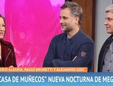 Actor Alejandro Goic hace duro desaire a Patricia Maldonado en pleno set de Mucho Gusto