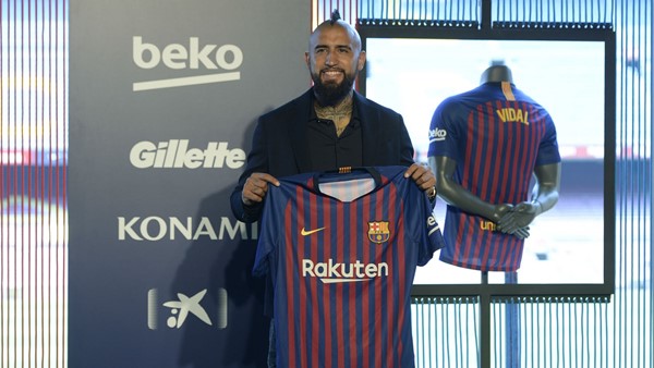 Arturo Vidal presentado en el Barcelona: "Vengo al mejor equipo del mundo"