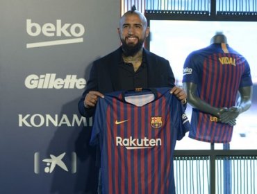 Arturo Vidal presentado en el Barcelona: "Vengo al mejor equipo del mundo"