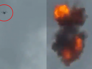 Publican momento exacto de la explosión del dron en atentado contra Nicolás Maduro