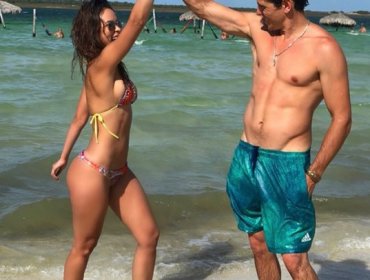 ¿Nuevo Romance?: Las imágenes del viaje a Brasil de Pangal Andrade y Jhendelyn Nuñez
