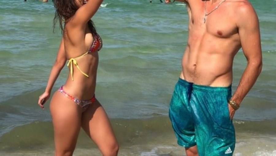 ¿Nuevo Romance?: Las imágenes del viaje a Brasil de Pangal Andrade y Jhendelyn Nuñez