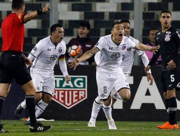 Colo Colo golpeó primero a Corinthians y sueña con avanzar en la Libertadores