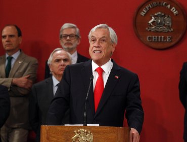 Presidente Piñera agradeció la labor de los ministros salientes