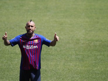 Arturo Vidal fue convocado para la Supercopa y podría debutar en Barcelona