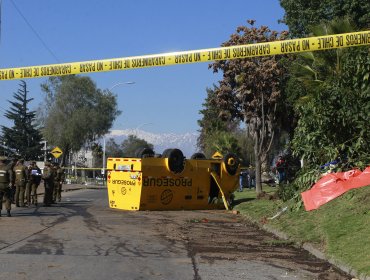 Camión de Prosegur mató a suplementero en fatal accidente en comuna de Renca