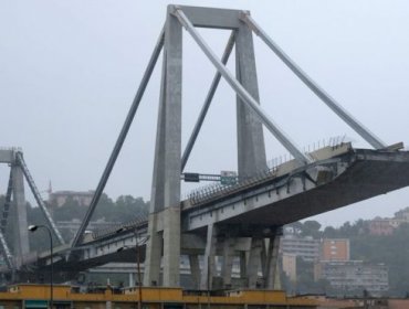 Al menos 35 muertos en derrumbe de puente de autopista en Italia