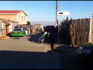 Mortal balacera en sector Montedónico en Valparaíso deja un muerto y un herido de gravedad