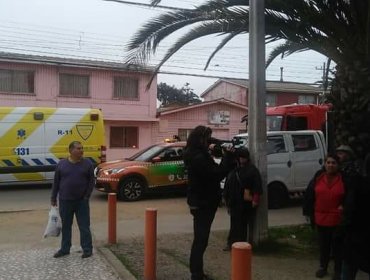 30 alumnos resultaron intoxicados por un gas desconocido en Liceo de Quintero