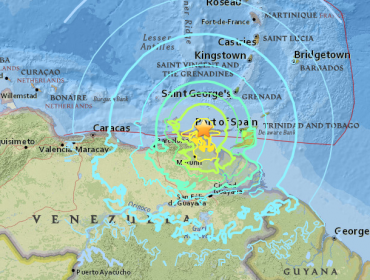 Fuerte sismo de 7,3 de magnitud se registró en Venezuela