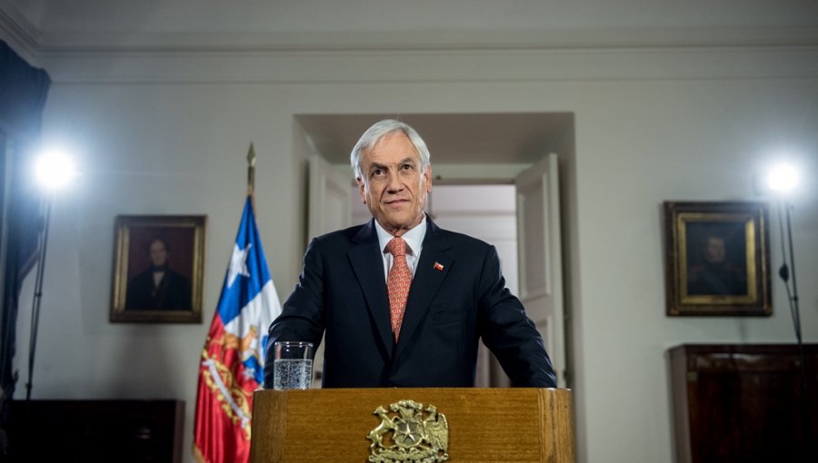 Presidente Piñera anunció integración tributaria e impuesto a las plataformas digitales