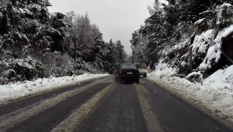 Alerta Temprana Preventiva en 9 comunas de La Araucanía por nevadas