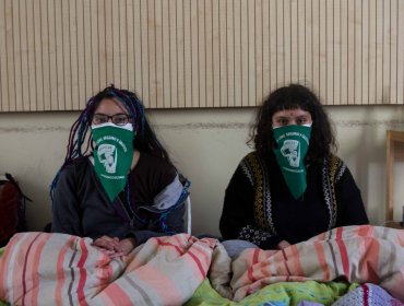 Alumnas inician huelga de hambre en toma feminista en Universidad de Playa Ancha