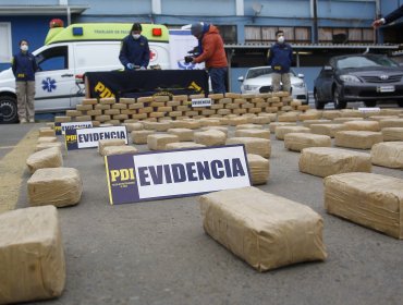 La Serena: Descubren cargamento de 100 kilos de cocaína y pasta base por $1.600 millones