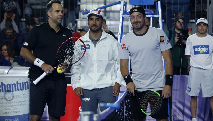 Fernando González derrotó a Nicolás Massú en la reedición del clásico del tenis chileno