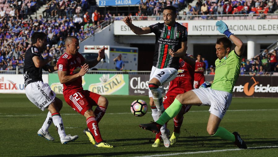 Copa Chile: La “U” y Palestino no se sacaron ventaja en la semifinal ida