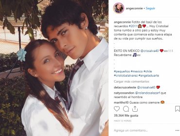 Con tierna fotografía, Angela Duarte se despide de Cristóbal Álvarez