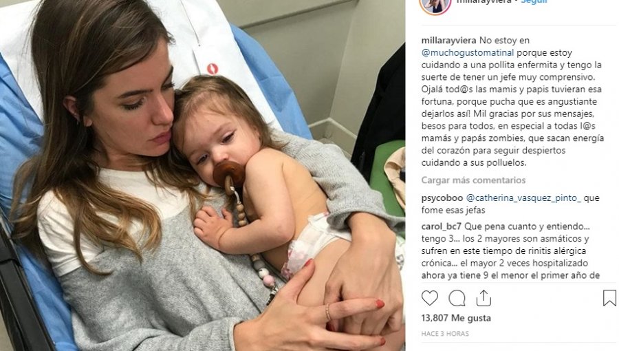 Conoce la razón que tuvo Millaray Viera para ausentarse de "Mucho Gusto"