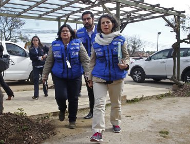 Funcionarios de la OMS realizan visita a Quintero y se reúnen con intendente