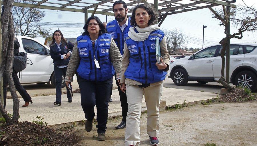 Funcionarios de la OMS realizan visita a Quintero y se reúnen con intendente