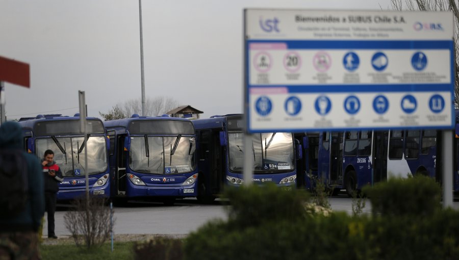 Sigue la huelga legal en Subus y Transantiago mantiene plan de contingencia