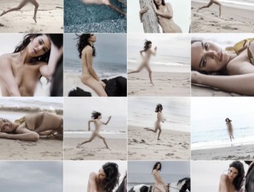Filtran fotos completamente desnuda de Kendall Jenner