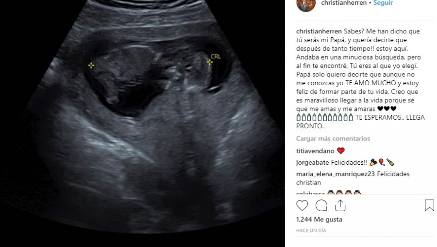 Christian Herren del "Muy Buenos Días" revela que será padre