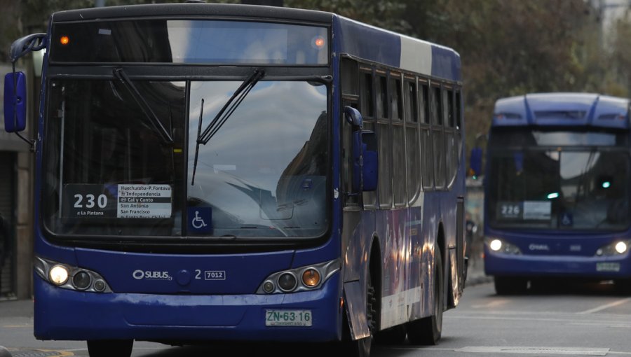 Terminó huelga de Subus: Servicio vuelve a la normalidad este sábado