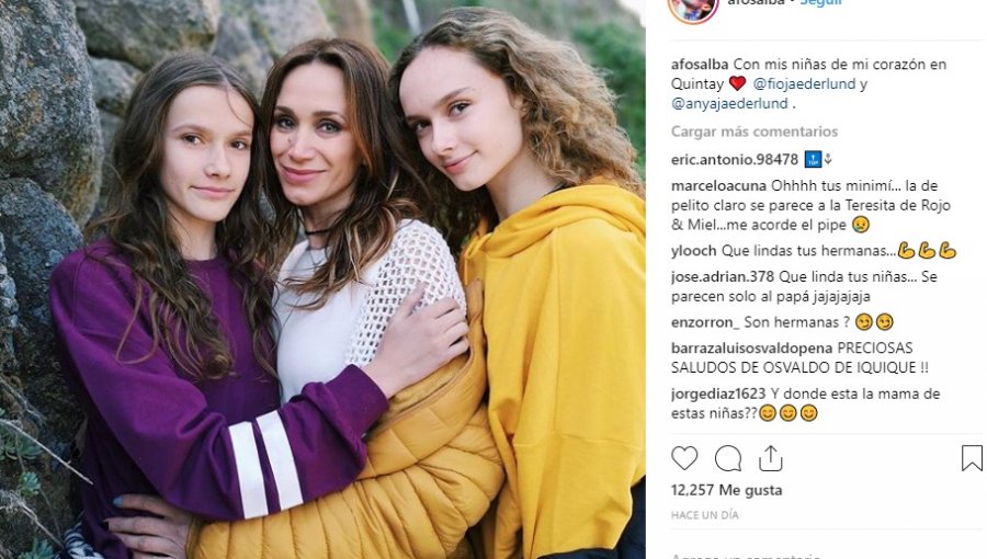 Alejandra Fosalba sorprende con alucinante parecido con sus hijas