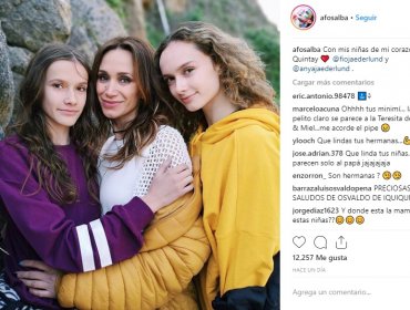 Alejandra Fosalba sorprende con alucinante parecido con sus hijas