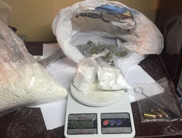 Concón: Cae banda de narcos con más de 3 millones y medio en drogas