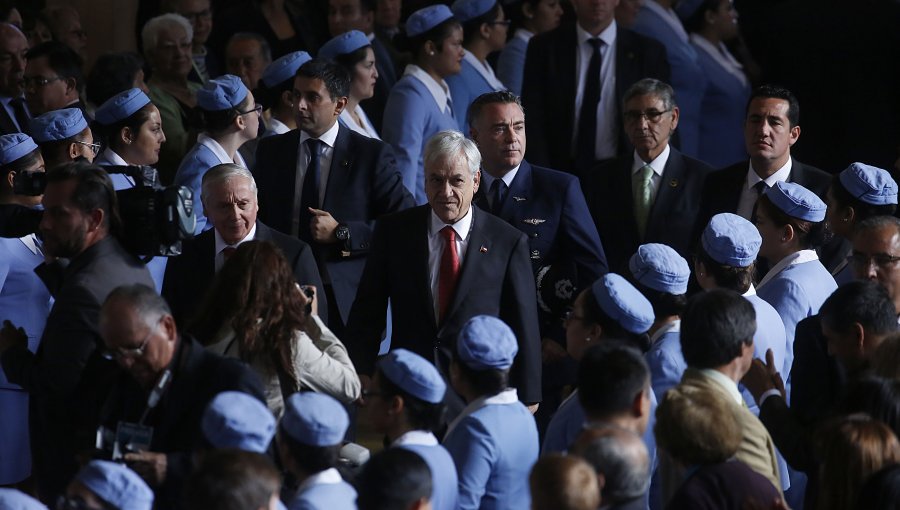 Presidente asiste al tedeum evangélico: Inquietud por posibles manifestaciones