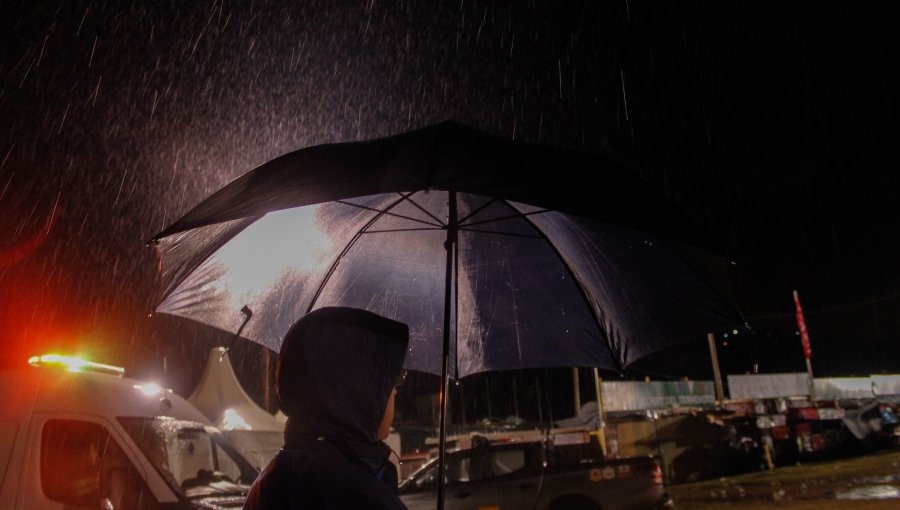 La lluvia estará con intermitencia este 18 de septiembre en la zona central