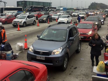 Balance: 36 fallecidos en accidentes y 400 mil vehículos de vuelta en la capital