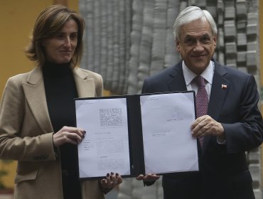 Presidente Piñera y ministra Cubillos firman proyecto de ley “Aula Segura”