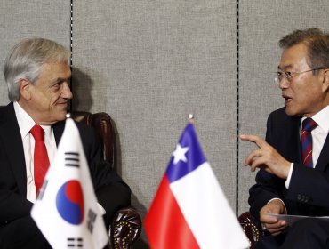 Presidentes de Chile y Corea del Sur destacan buen momento de comercio bilateral