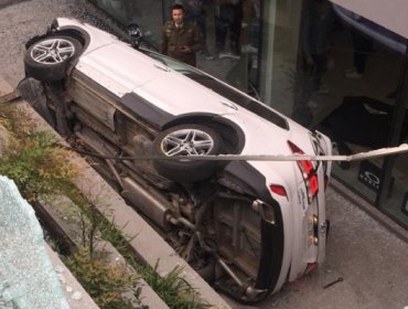 Sujeto detenido por chocar un auto en un edificio quedó en prisión preventiva