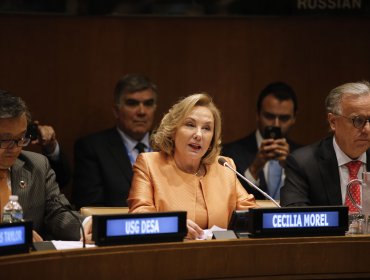 Primera dama expuso sobre adultos mayores en cumbre de la ONU