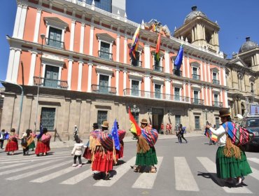 Desilusión total en la Plaza Murillo de La Paz tras lectura de Fallo de la Haya