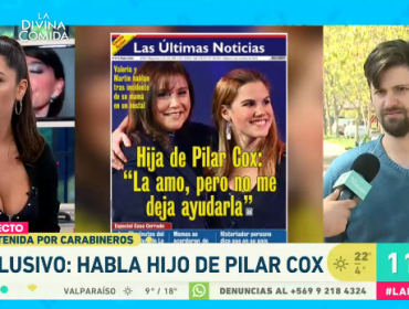 Hijo de Pilar Cox ataca con todo contra Daniela Aránguiz: "No estoy pidiendo tu empatía"