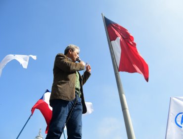 Paro Nacional de Profesores se inicia con marcha en Valparaíso