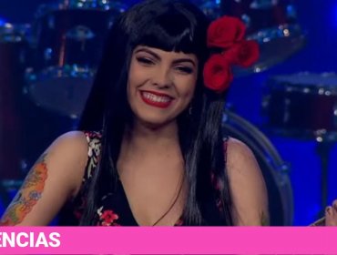 El increíble parecido de imitadora de Mon Laferte que sorprende en la televisión peruana