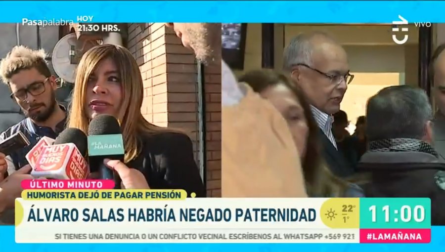 Demanda por paternidad contra Álvaro Salas: Resultado de ADN dio positivo